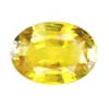 Sapphire-Yellow to Orange Oval, Clean.Given weight is approx.